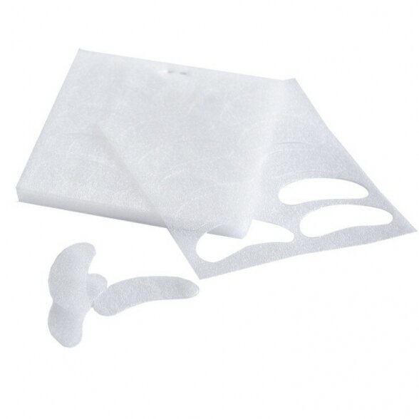 Disposable pads for dyeing eyelashes, 100 pcs.