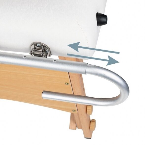 The holder for disposable sheets is intended for Komfort; massage tables 3