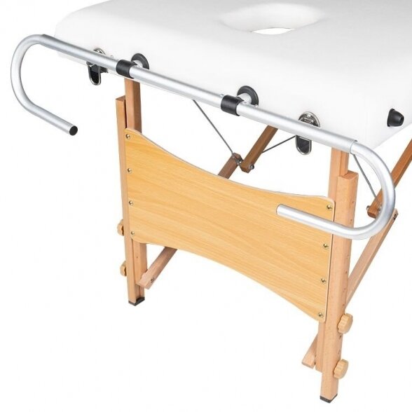 The holder for disposable sheets is intended for Komfort; massage tables