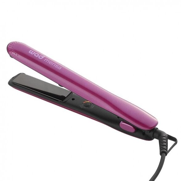 WAD hair straightener MENSA PINK, 80-205-230°C