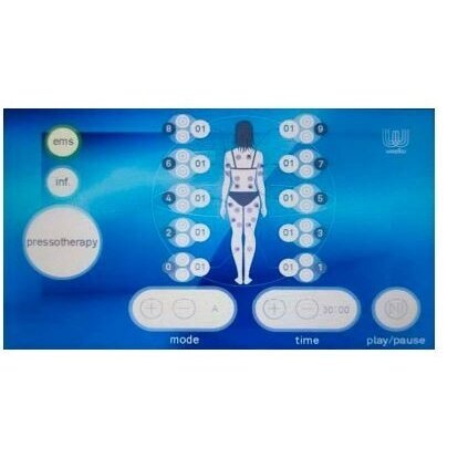 Weelko HighTech Presoterapija+Termoterapija+Elektrostimuliacija prietaisas 3 in 1 2