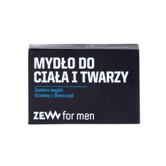 Мужской набор для бритья ZEW FOR MEN (крем, бальзам, мыло + дозатор мыла) 4