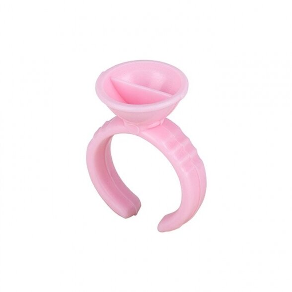 Ring for glue, pink